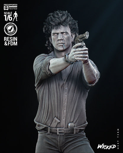 Martin Riggs (Lethal Wapon) Statue