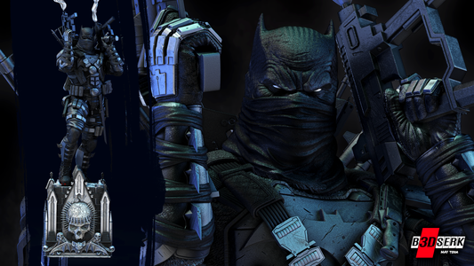 Grim Knight Statue