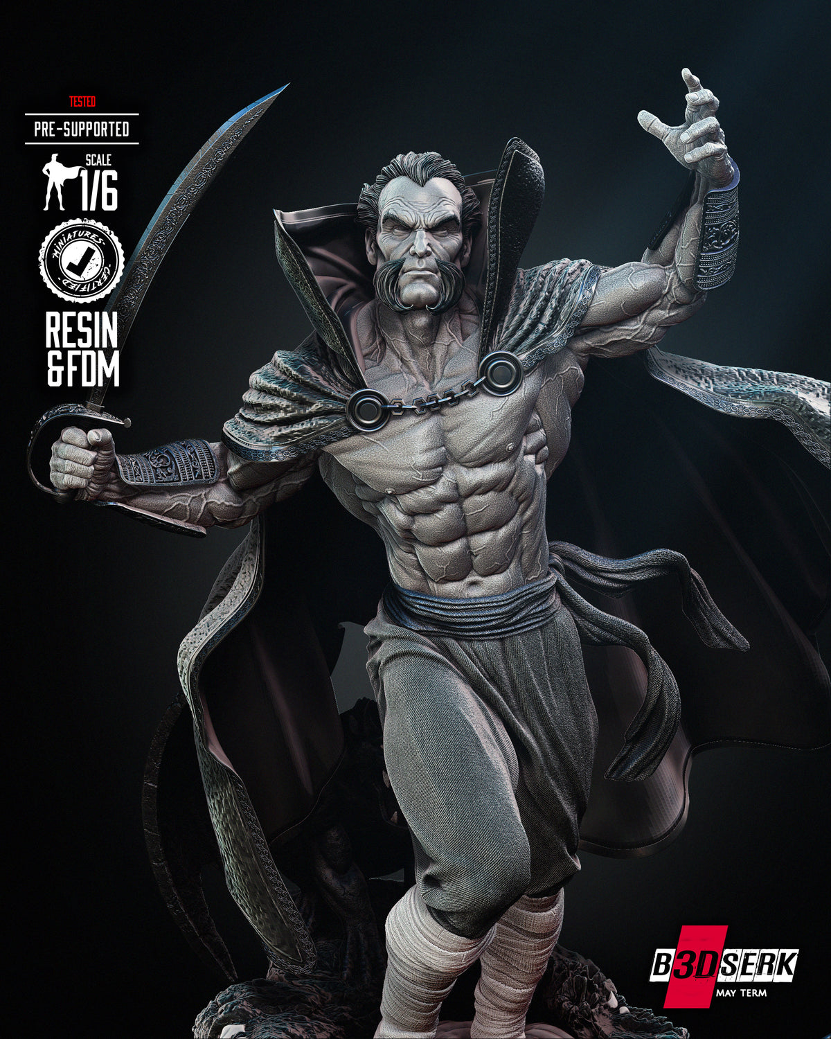 Ra's Al Ghul Statue