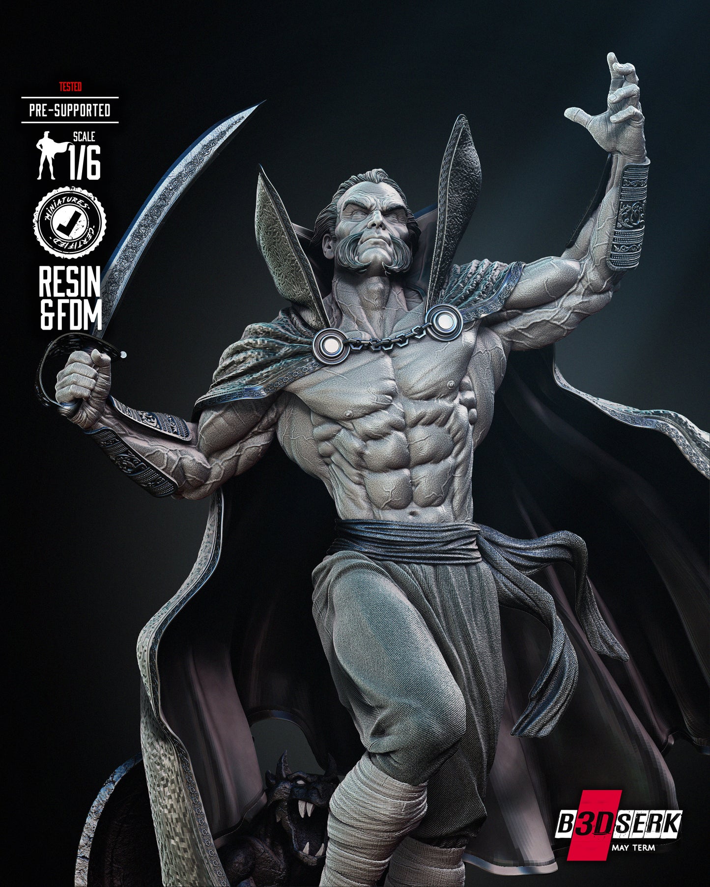 Ra's Al Ghul Statue