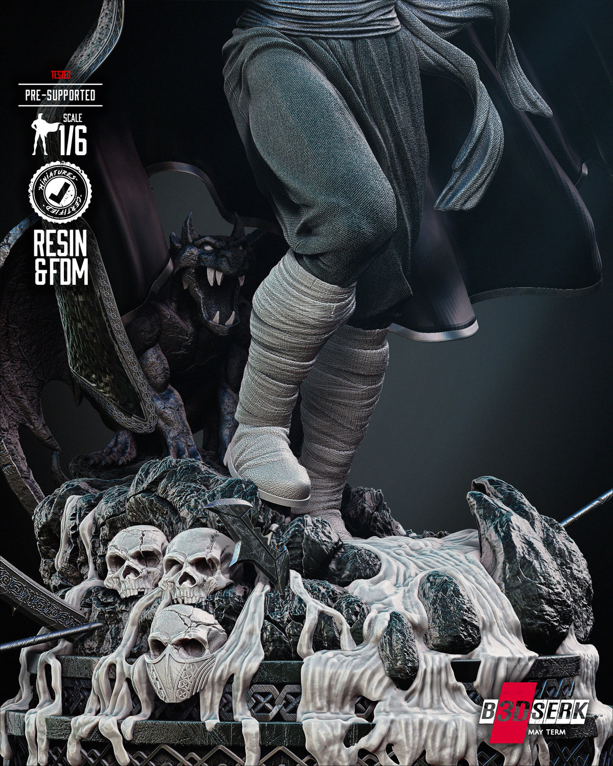 Ra's Al Ghul Statue
