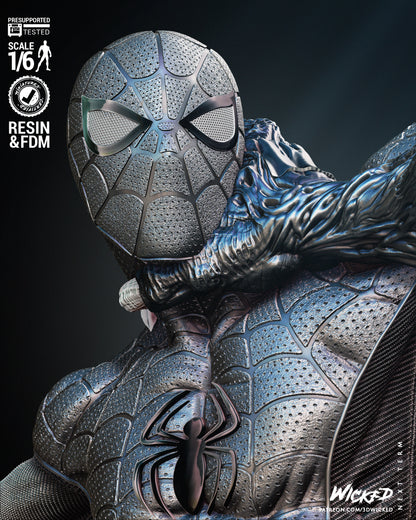 Venom and Spiderman Diorama