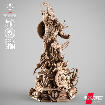Dark Ages Spawn Statue