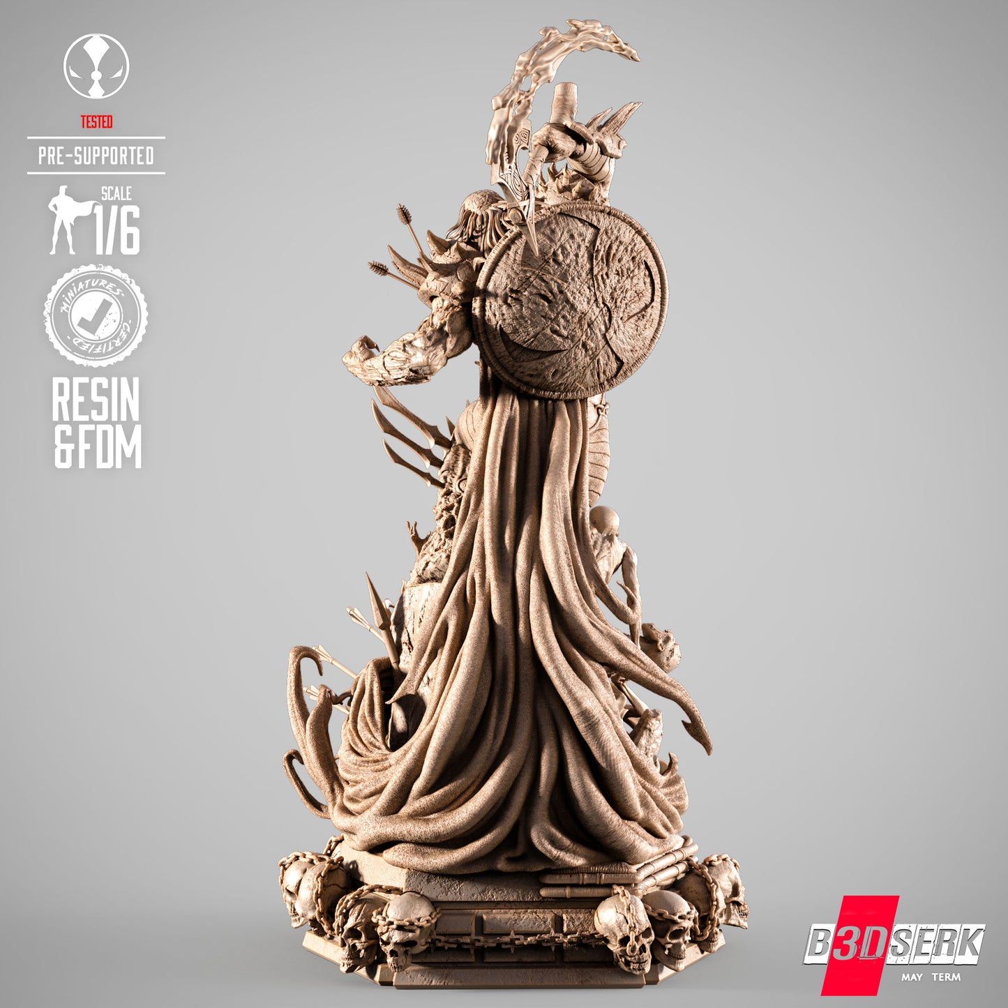 Dark Ages Spawn Statue