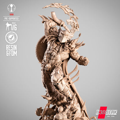 Dark Ages Spawn Statue
