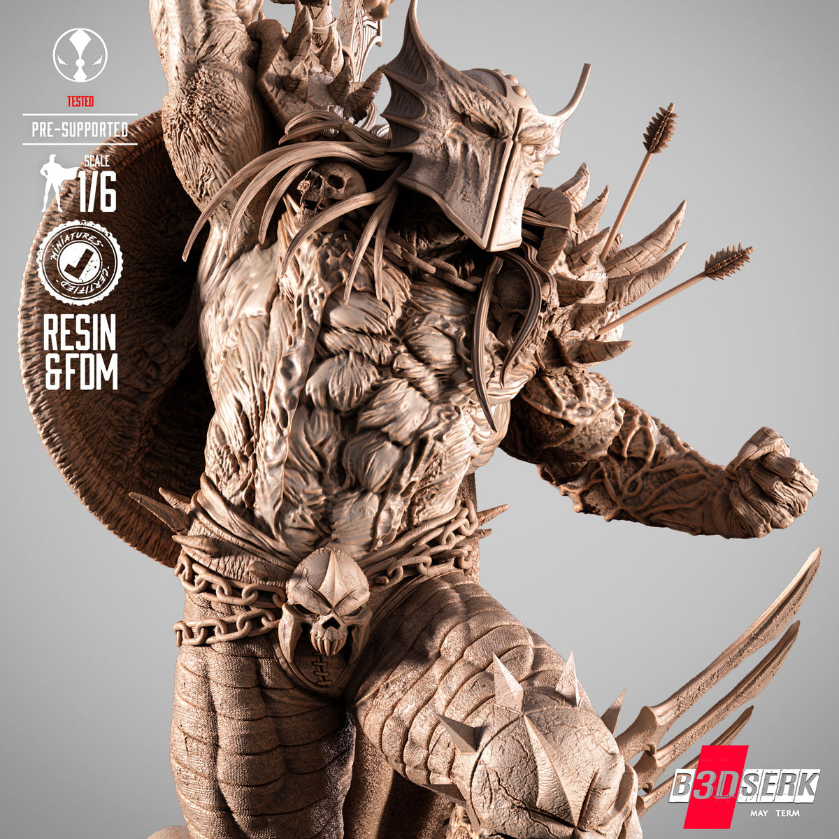 Dark Ages Spawn Statue