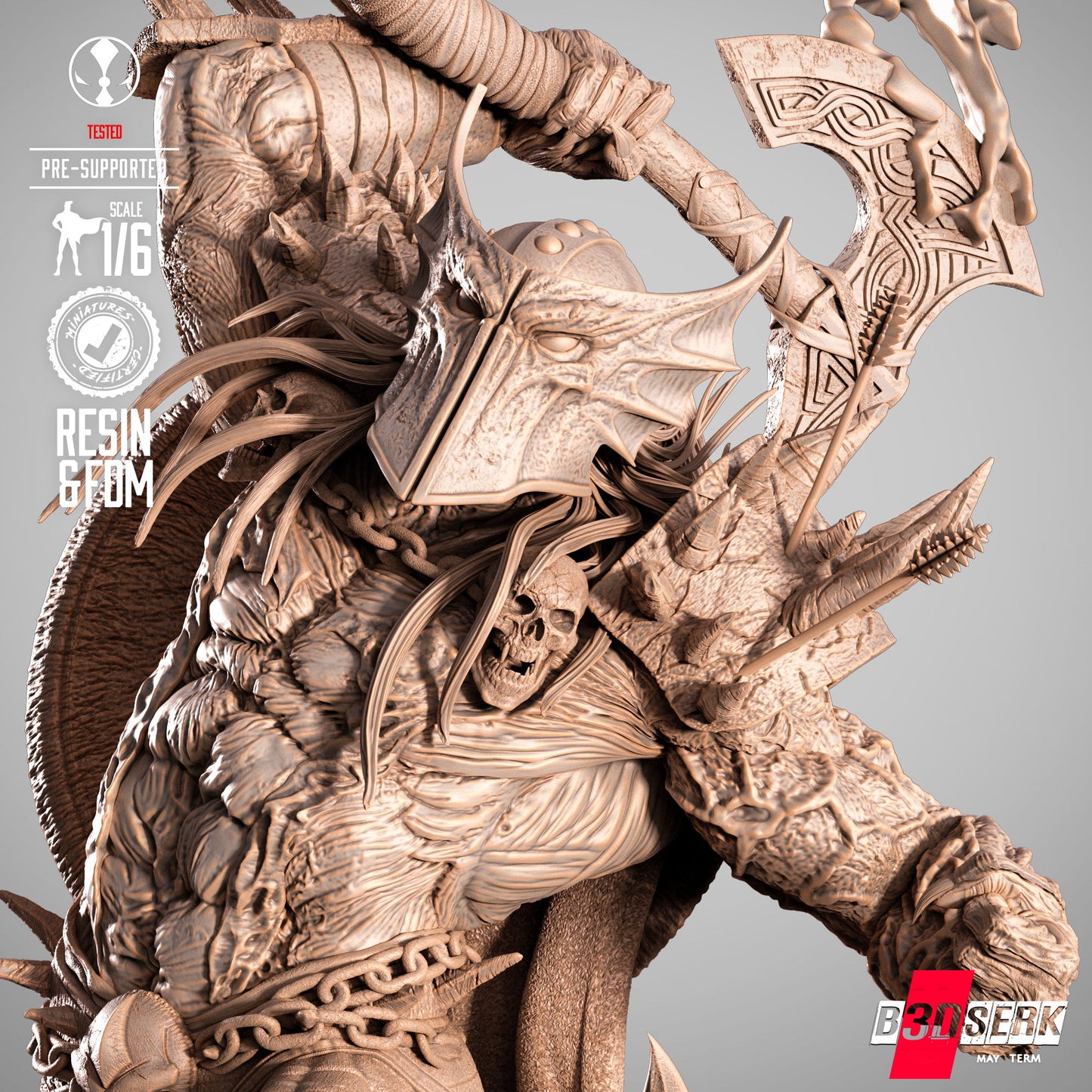 Dark Ages Spawn Statue