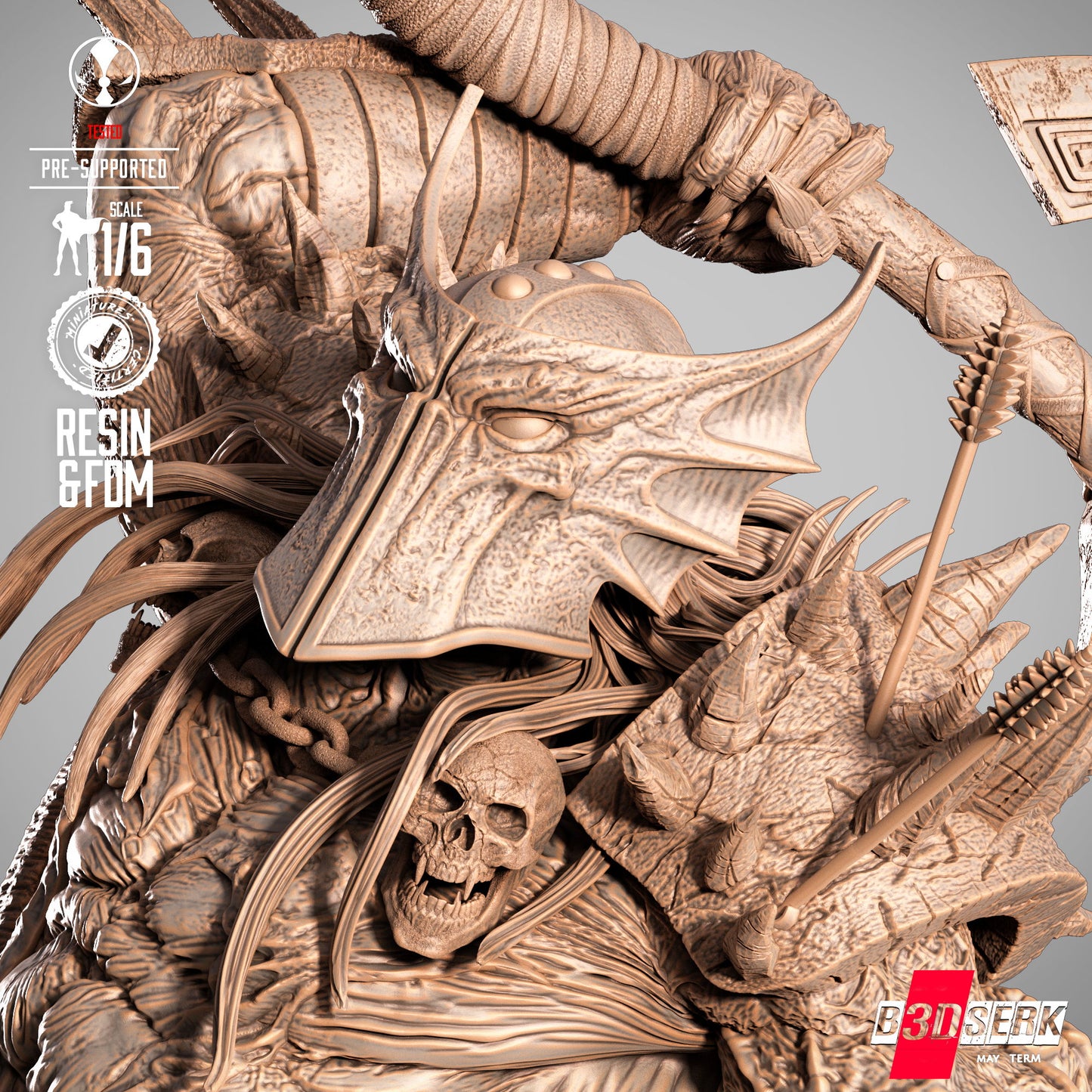 Dark Ages Spawn Statue