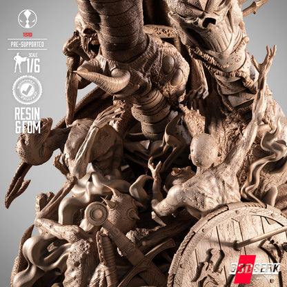 Dark Ages Spawn Statue