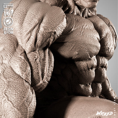 Red Hulk Statue