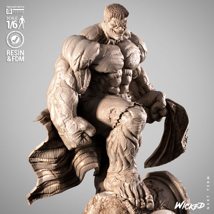 Red Hulk Statue