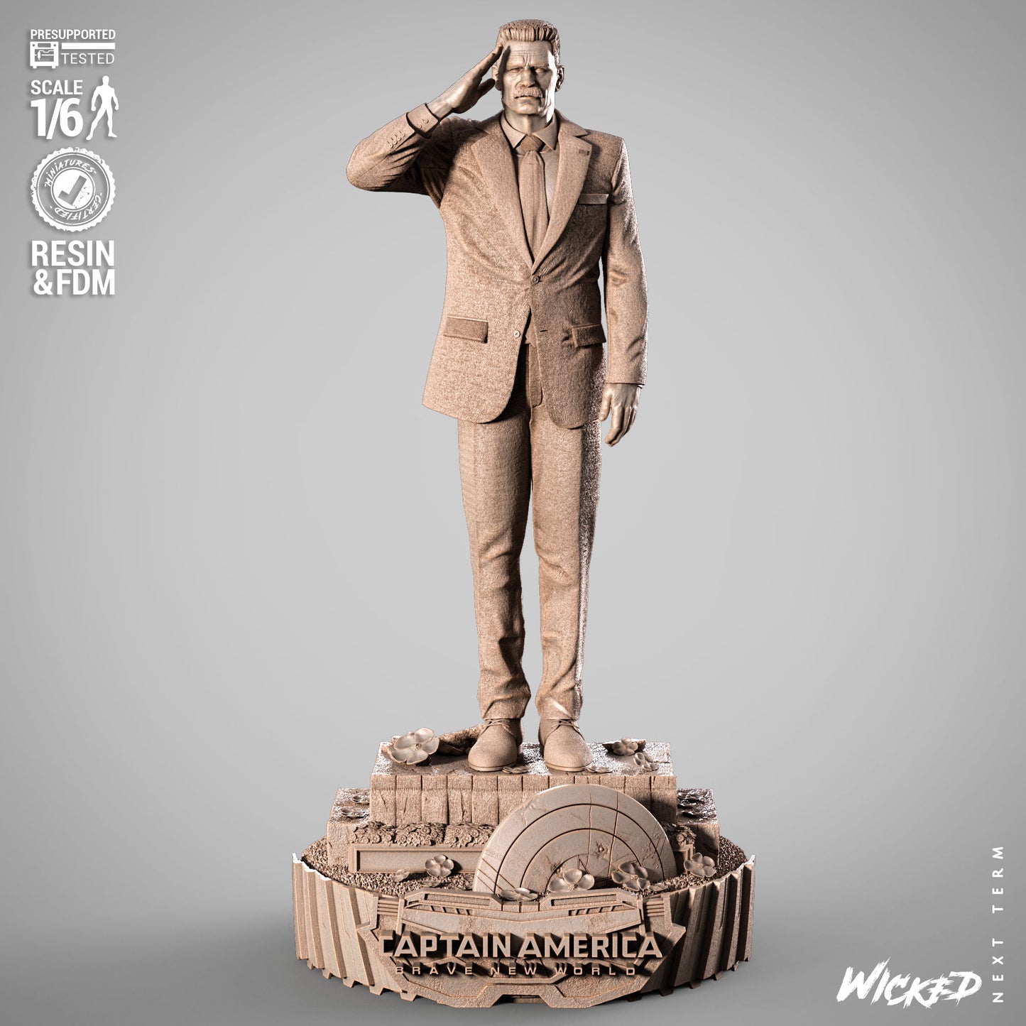 Thaddeus Ross Statue