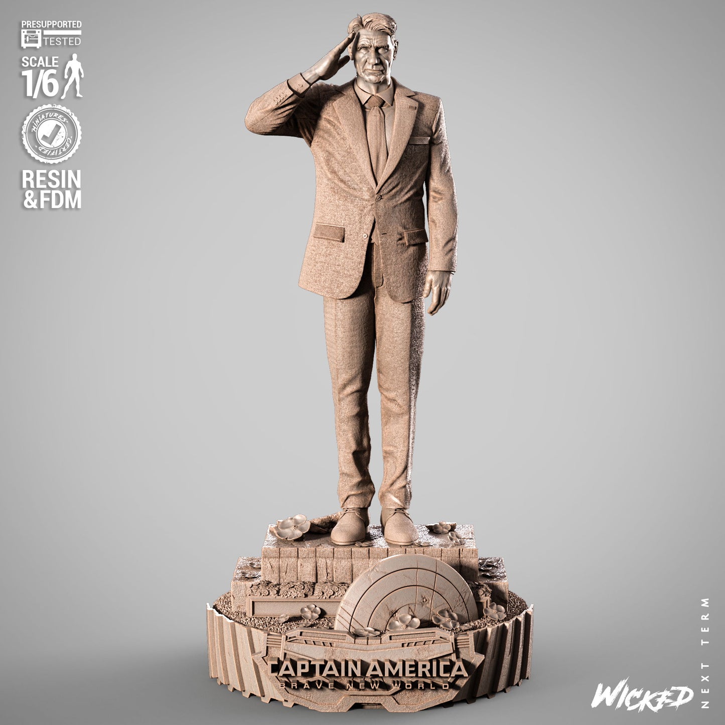 Thaddeus Ross Statue