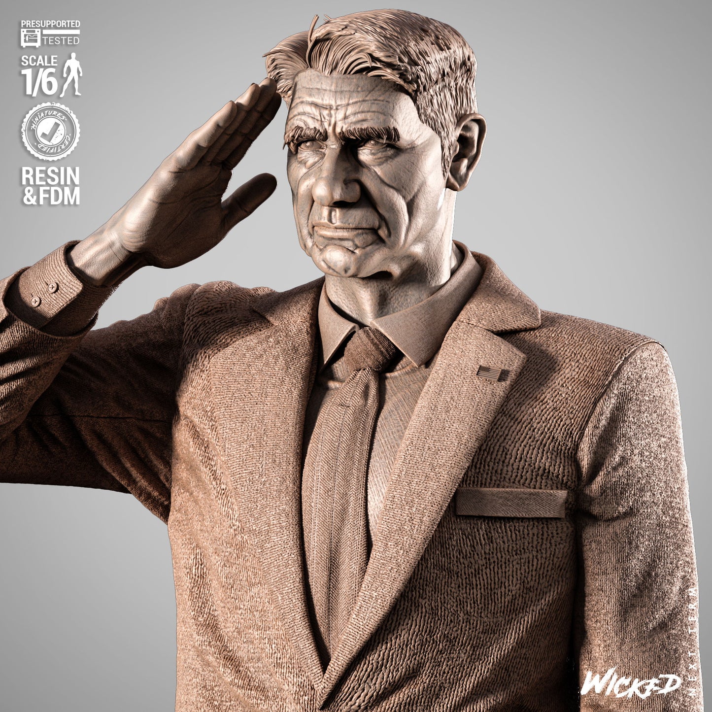 Thaddeus Ross Statue