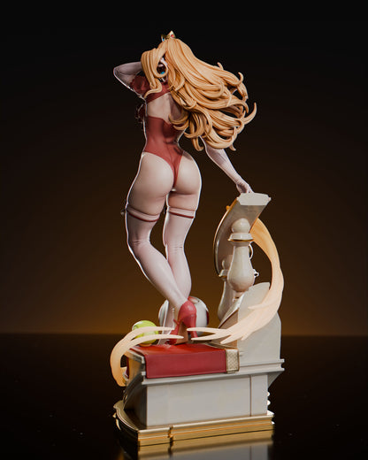 Princess Peach Statue 3D-Printed Kit