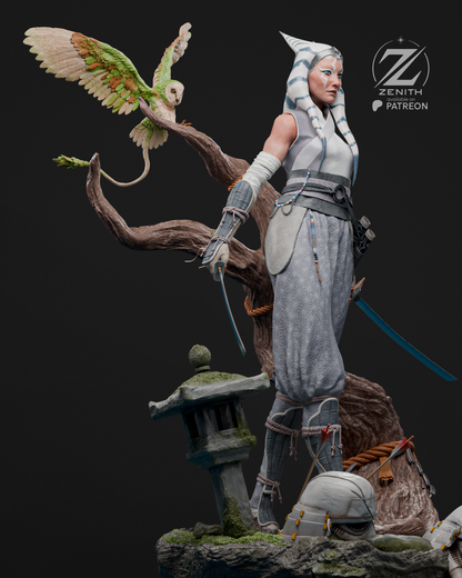 Samurai Ahsoka Statue