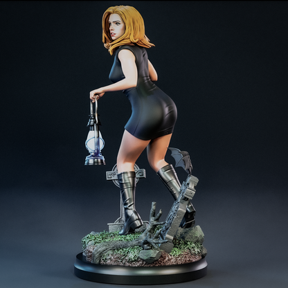 Buffy The Vampire Slayer Statue 3D-Printed Kit