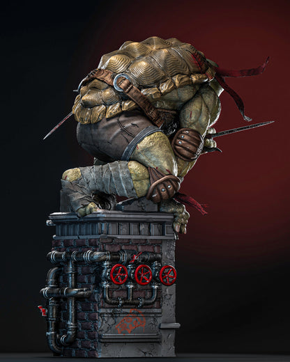 Raphael TMNT Statue 3D-Printed Kit
