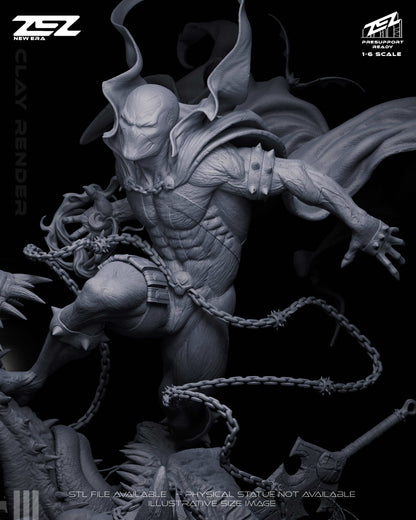 Spawn Statue 3D-Printed Kit