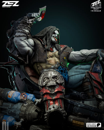 Lobo (Throne) Statue 3D-Printed Kit
