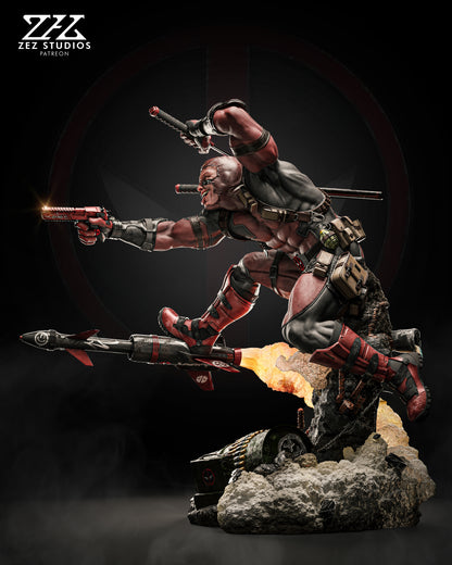 Deadpool Statue 3D-Printed Kit