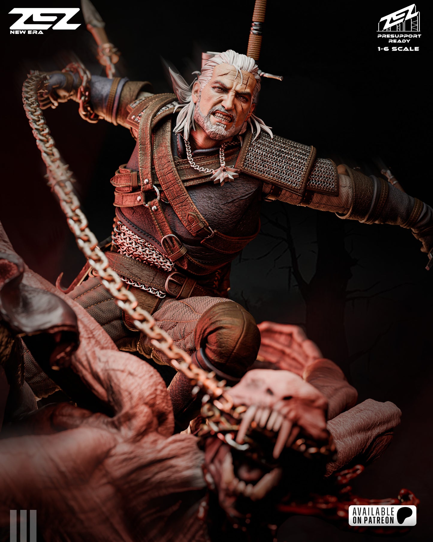 Geralt Statue