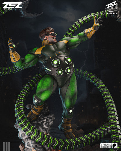 Doc Ock Statue 3D-Printed Kit