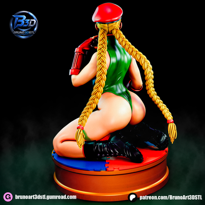 Cammy Statue 3D-Printed Kit