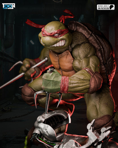 Raphael TMNT Statue