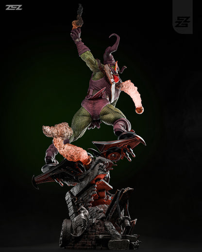 Green Goblin Statue 3D-Printed Kit