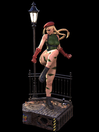 Cammy Statue 3D-Printed Kit