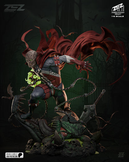 Spawn Statue 3D-Printed Kit