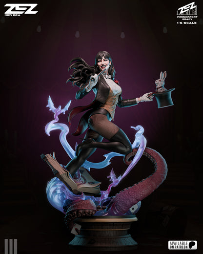 Zatanna Statue 3D-Printed Kit