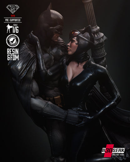Batman & Catwoman Diorama