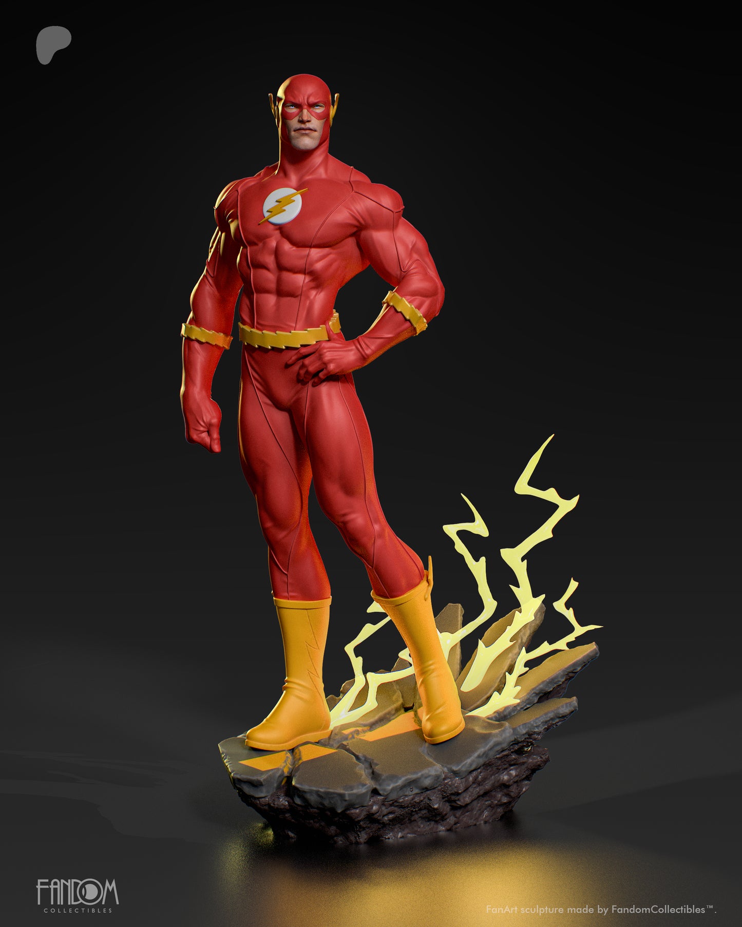 Flash Statue