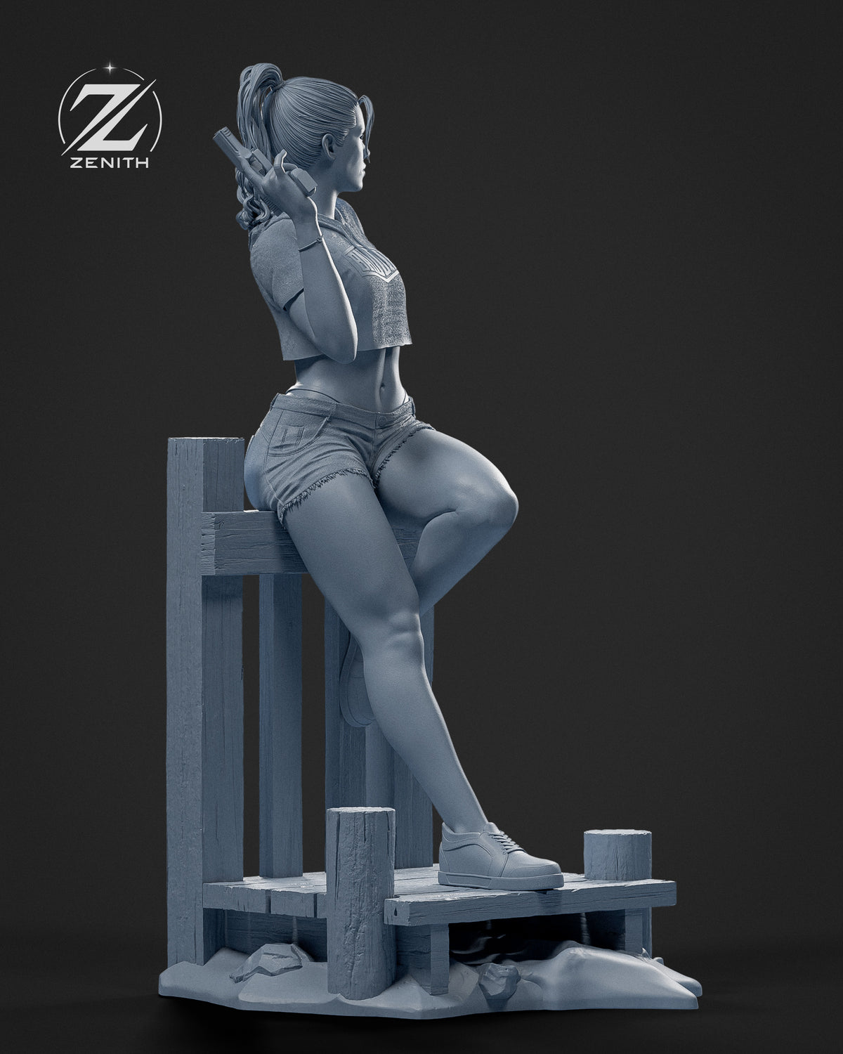 Lucia Caminos Statue 3D-Printed Kit
