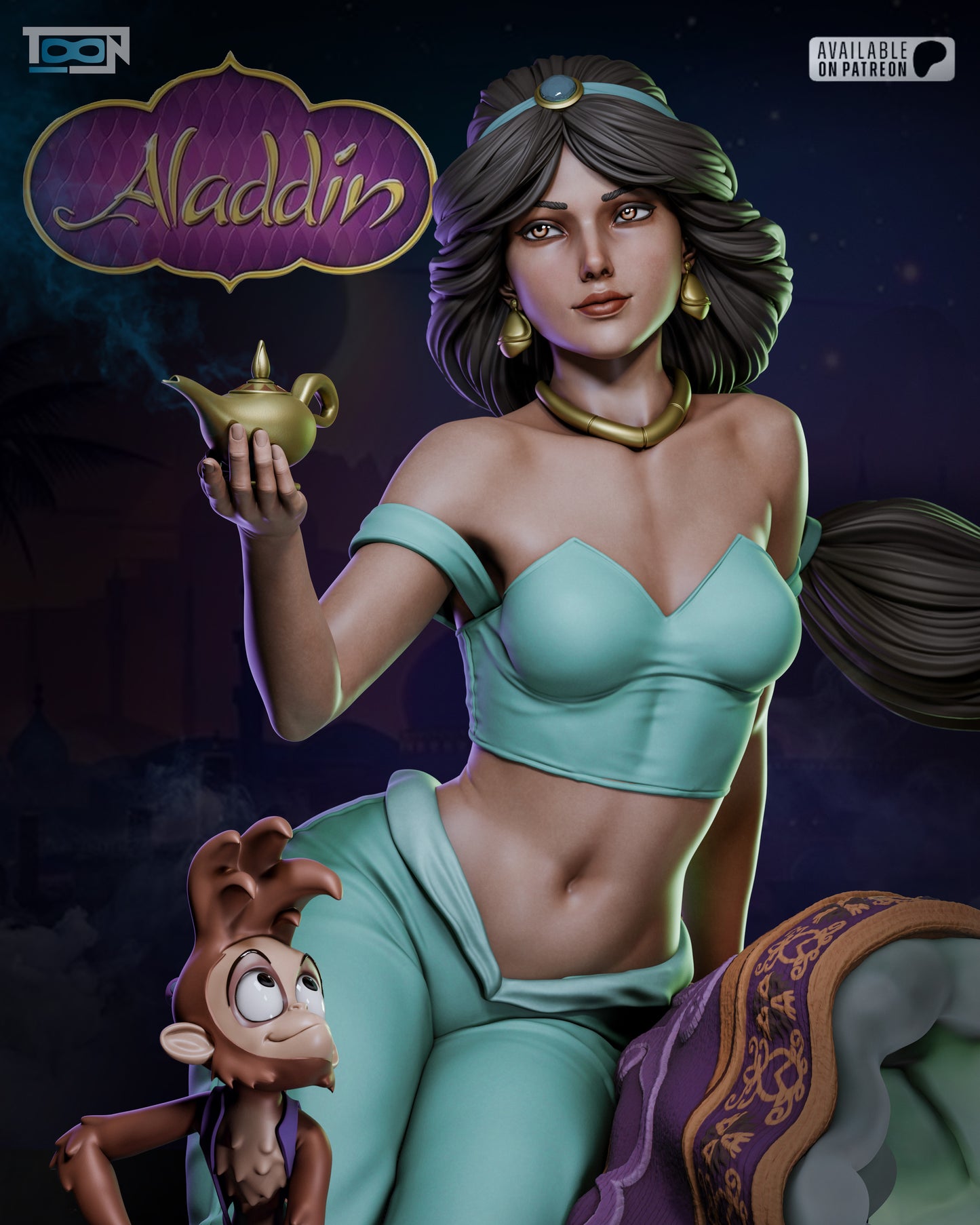 Jasmine Statue