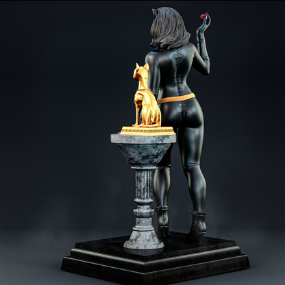 Catwoman (Julie Newmar)Statue 3D-Printed Kit
