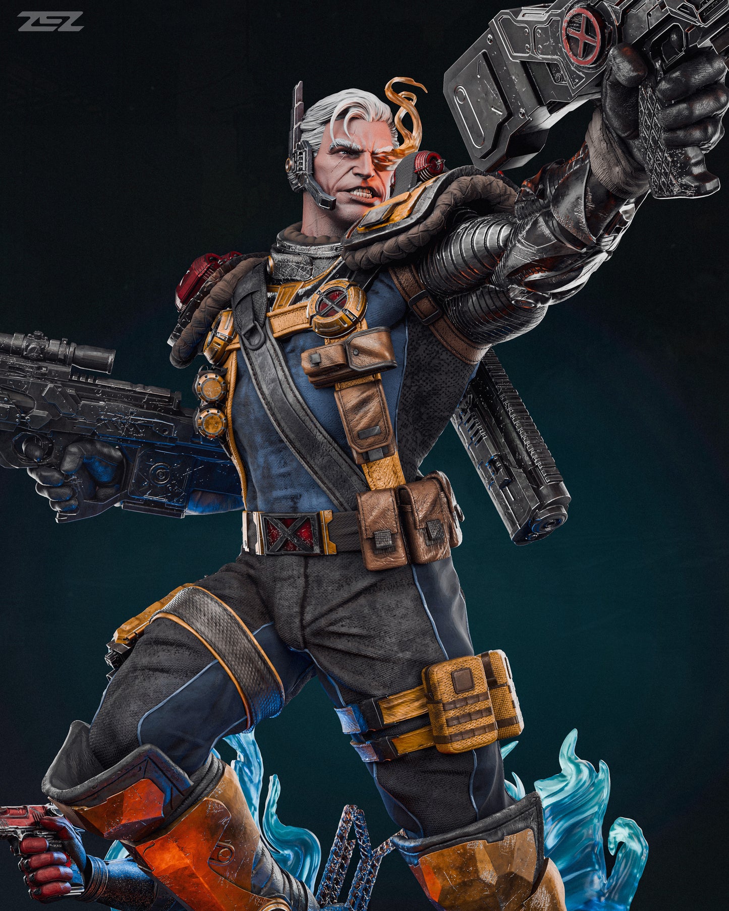 Cable Statue