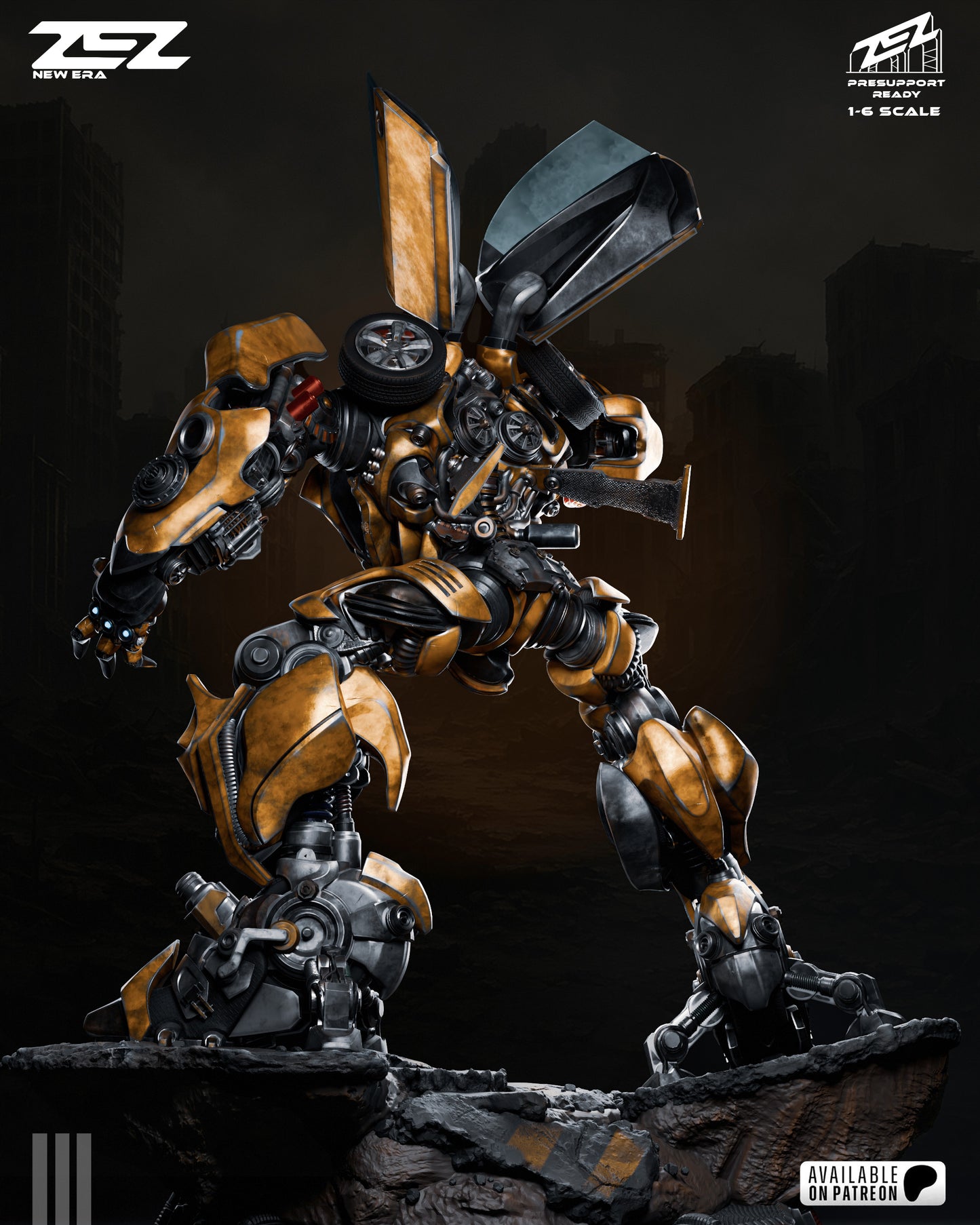 BumbleBee Statue