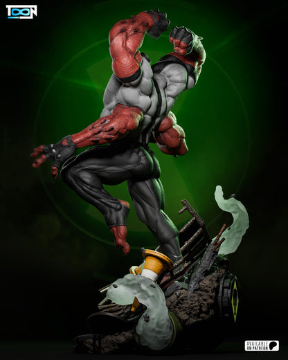 Four Arms Statue