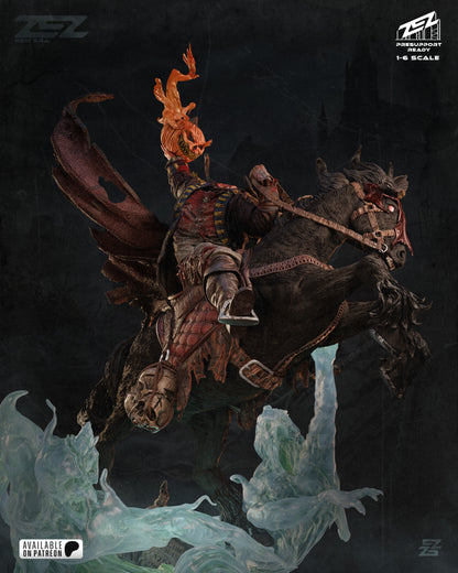 Headless Horseman Statue 3D-Printed Kit