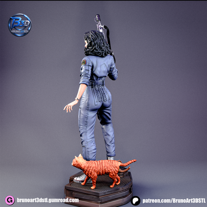 Ripley Statue 3D-Printed Kit