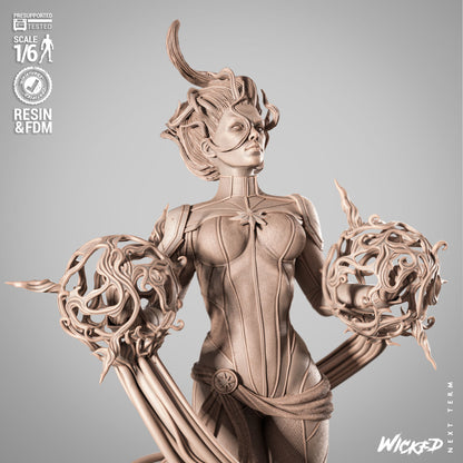 Captain Marvel Statue