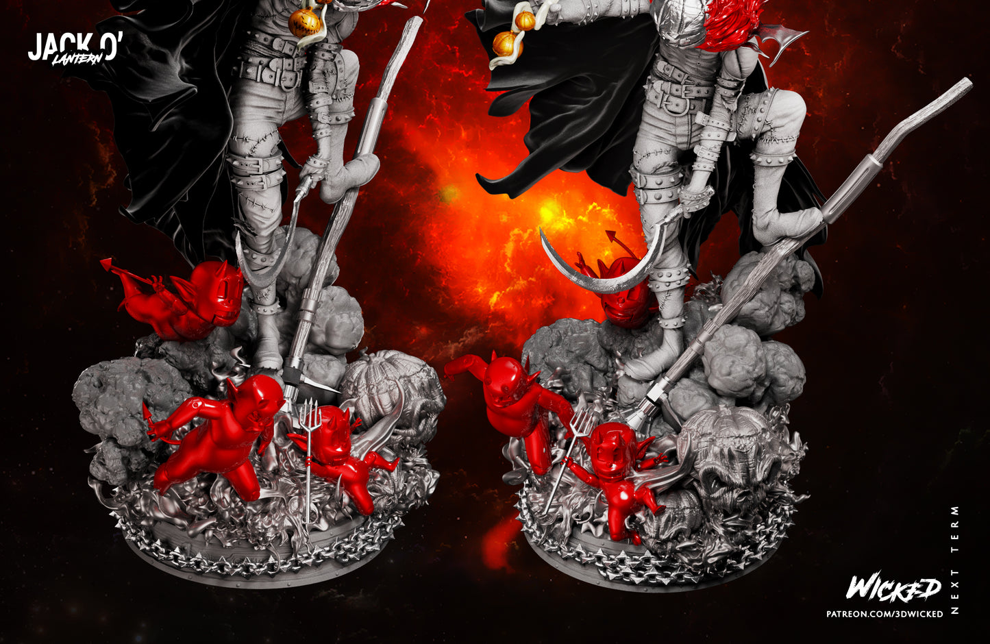 Jack O' Lantern Statue