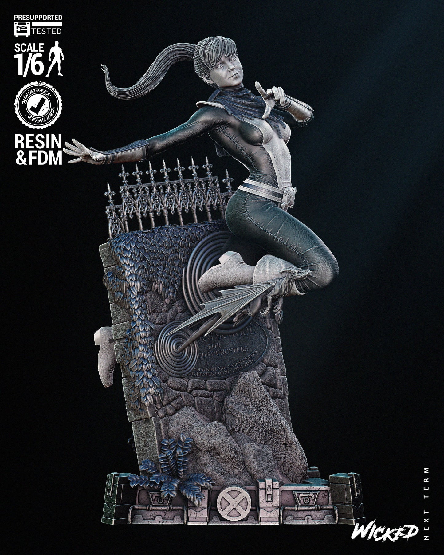 Kitty Pryde Statue