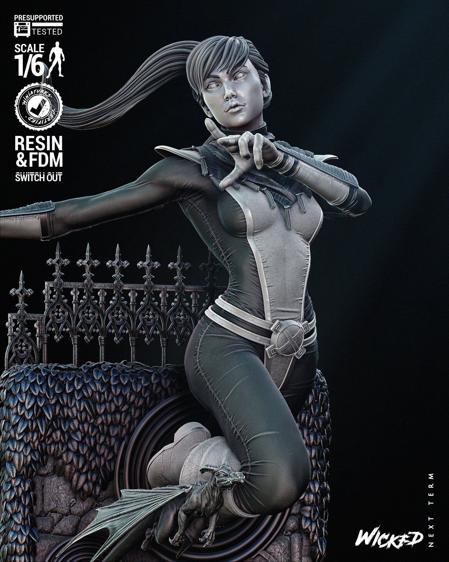 Kitty Pryde Statue