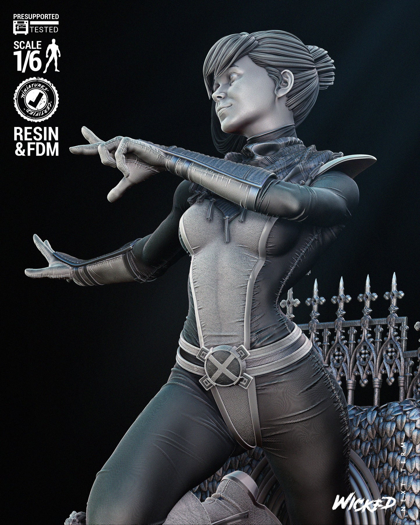Kitty Pryde Statue
