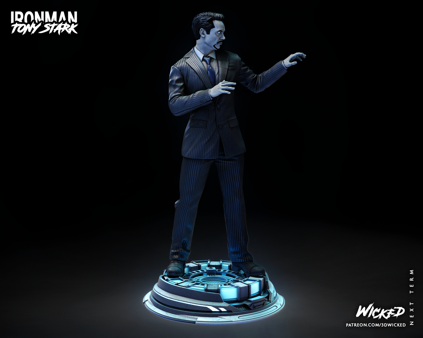 Tony Stark Statue