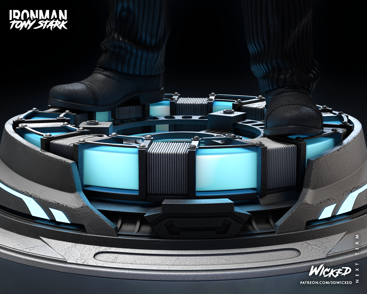 Tony Stark Statue